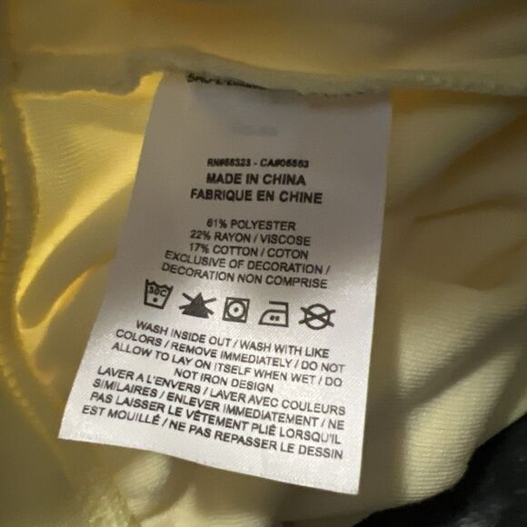 XL Nike Sportswear Terry Cloth PE Shorts Citron Tint Wheat Gold Women’s - Picture 5 of 10